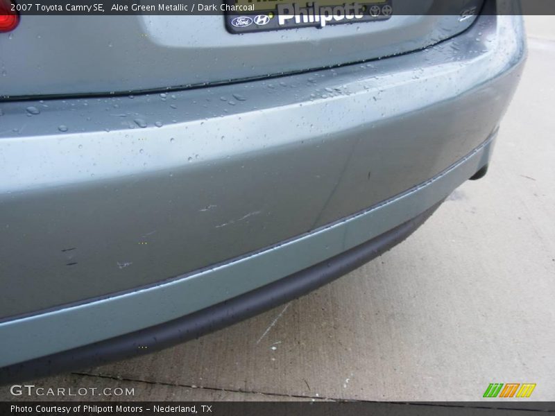 Aloe Green Metallic / Dark Charcoal 2007 Toyota Camry SE