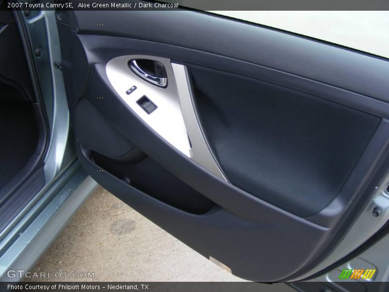 Aloe Green Metallic / Dark Charcoal 2007 Toyota Camry SE