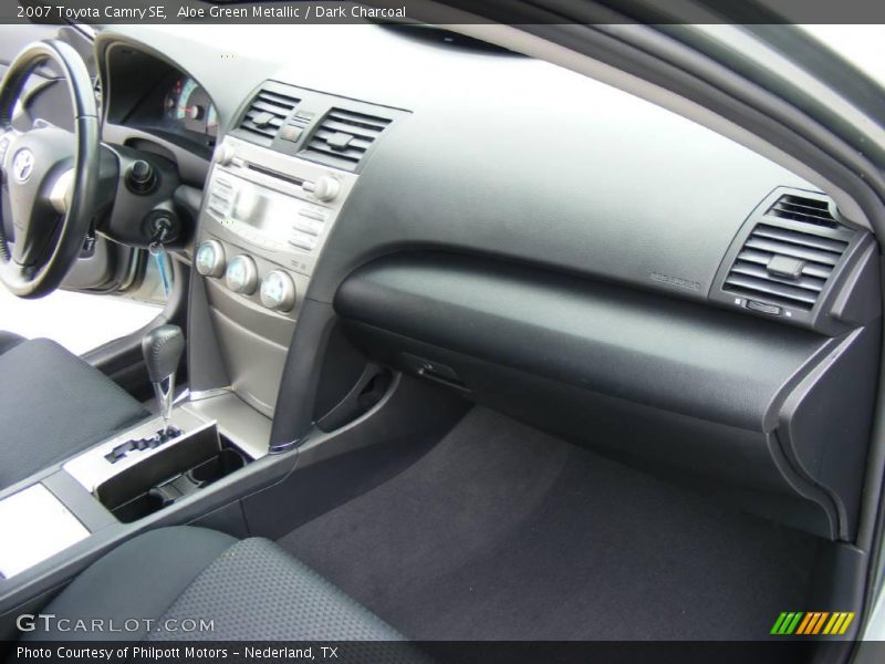 Aloe Green Metallic / Dark Charcoal 2007 Toyota Camry SE