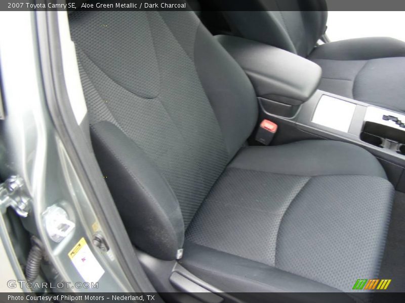 Aloe Green Metallic / Dark Charcoal 2007 Toyota Camry SE