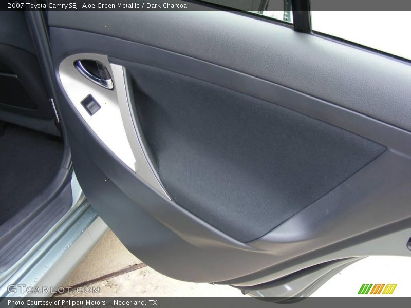 Aloe Green Metallic / Dark Charcoal 2007 Toyota Camry SE