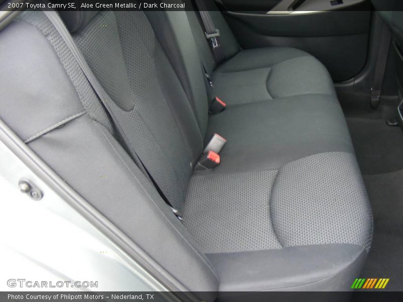 Aloe Green Metallic / Dark Charcoal 2007 Toyota Camry SE