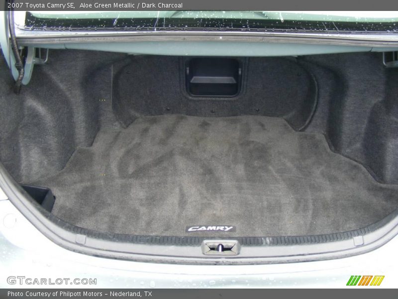 Aloe Green Metallic / Dark Charcoal 2007 Toyota Camry SE