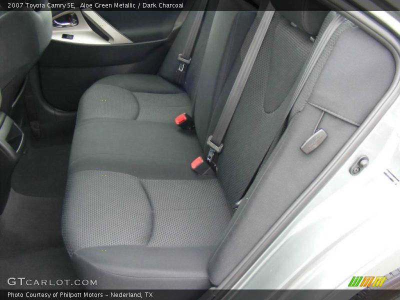 Aloe Green Metallic / Dark Charcoal 2007 Toyota Camry SE
