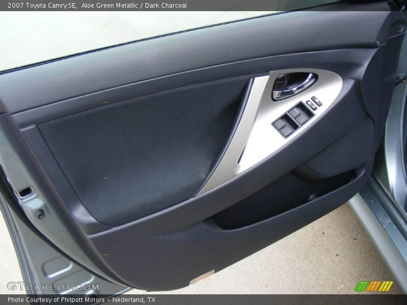 Aloe Green Metallic / Dark Charcoal 2007 Toyota Camry SE