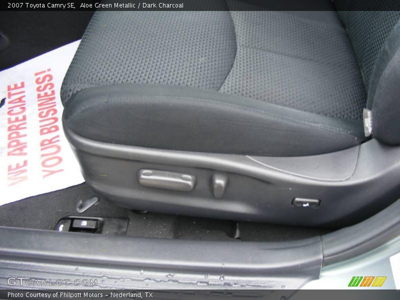 Aloe Green Metallic / Dark Charcoal 2007 Toyota Camry SE