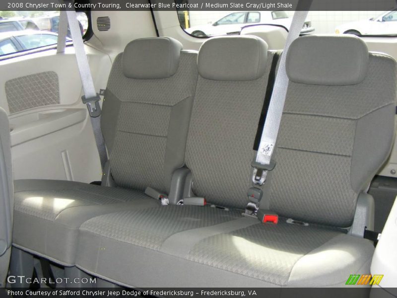 Clearwater Blue Pearlcoat / Medium Slate Gray/Light Shale 2008 Chrysler Town & Country Touring