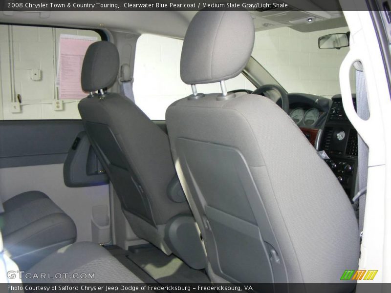 Clearwater Blue Pearlcoat / Medium Slate Gray/Light Shale 2008 Chrysler Town & Country Touring
