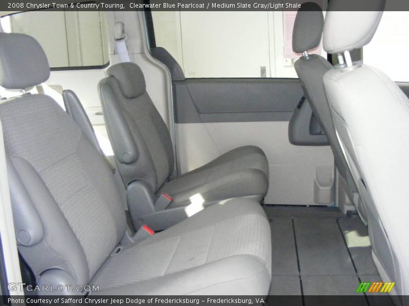 Clearwater Blue Pearlcoat / Medium Slate Gray/Light Shale 2008 Chrysler Town & Country Touring