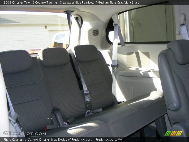 Clearwater Blue Pearlcoat / Medium Slate Gray/Light Shale 2008 Chrysler Town & Country Touring