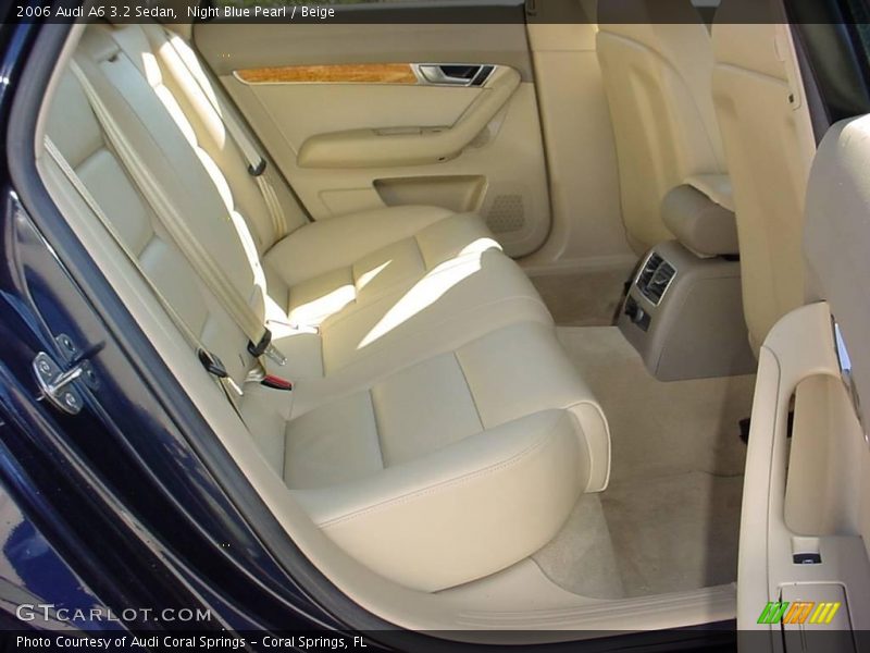 Night Blue Pearl / Beige 2006 Audi A6 3.2 Sedan