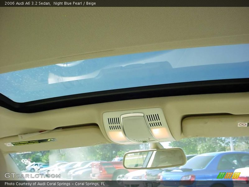 Night Blue Pearl / Beige 2006 Audi A6 3.2 Sedan