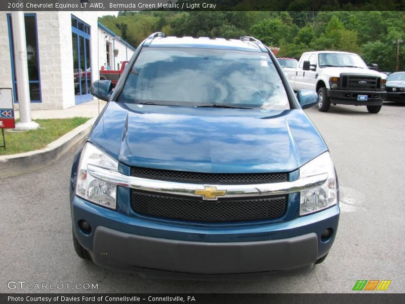 Bermuda Green Metallic / Light Gray 2006 Chevrolet Equinox LT AWD