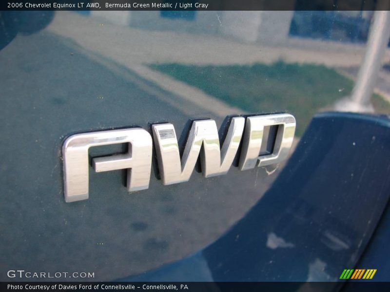 Bermuda Green Metallic / Light Gray 2006 Chevrolet Equinox LT AWD