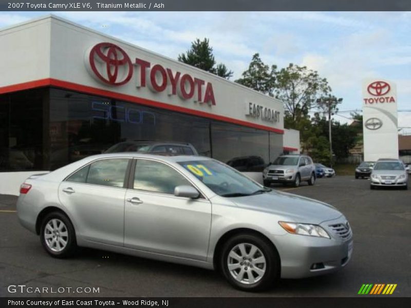 Titanium Metallic / Ash 2007 Toyota Camry XLE V6