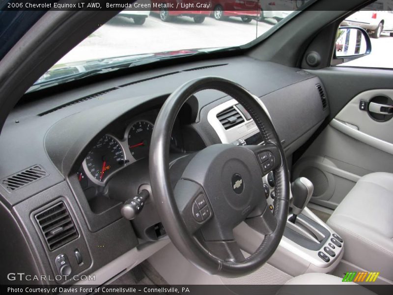 Bermuda Green Metallic / Light Gray 2006 Chevrolet Equinox LT AWD