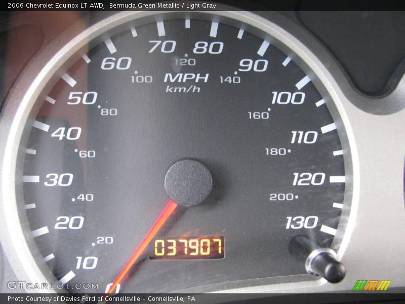 Bermuda Green Metallic / Light Gray 2006 Chevrolet Equinox LT AWD