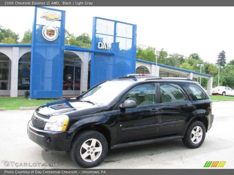 Black / Light Gray 2006 Chevrolet Equinox LS AWD