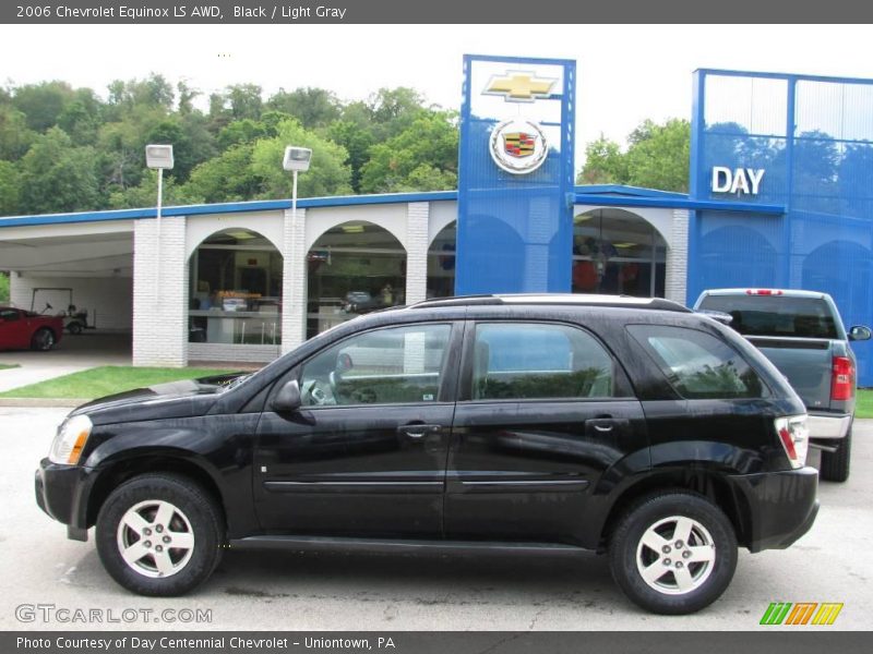 Black / Light Gray 2006 Chevrolet Equinox LS AWD