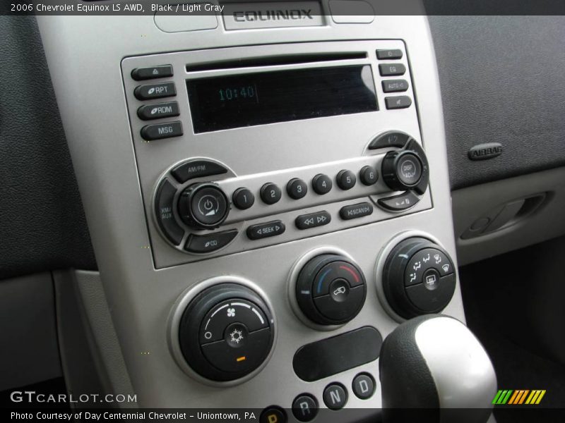 Black / Light Gray 2006 Chevrolet Equinox LS AWD