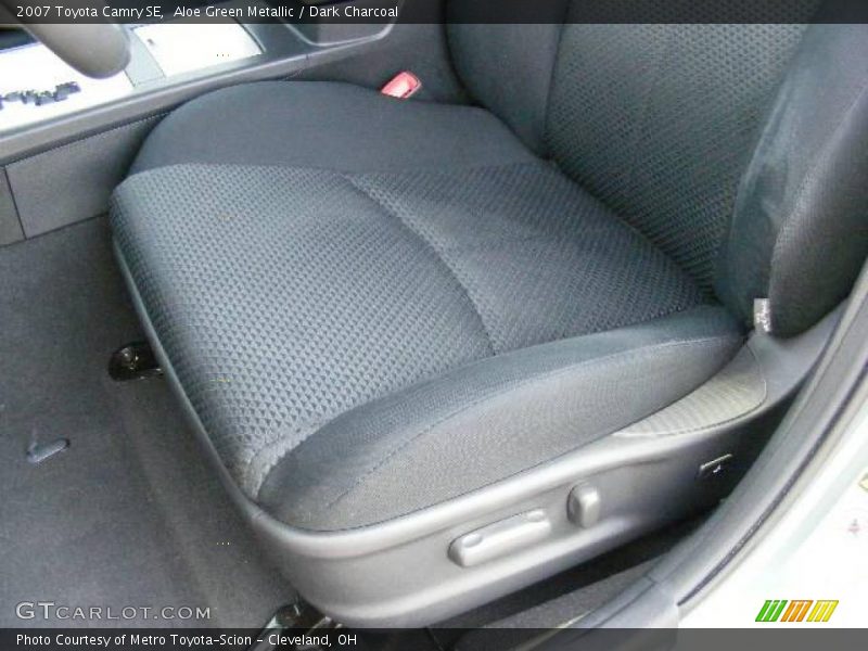 Aloe Green Metallic / Dark Charcoal 2007 Toyota Camry SE