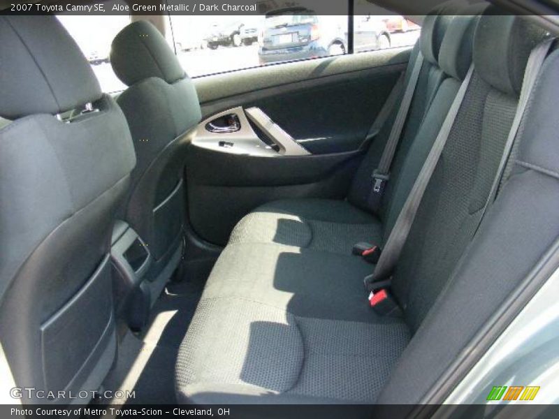 Aloe Green Metallic / Dark Charcoal 2007 Toyota Camry SE
