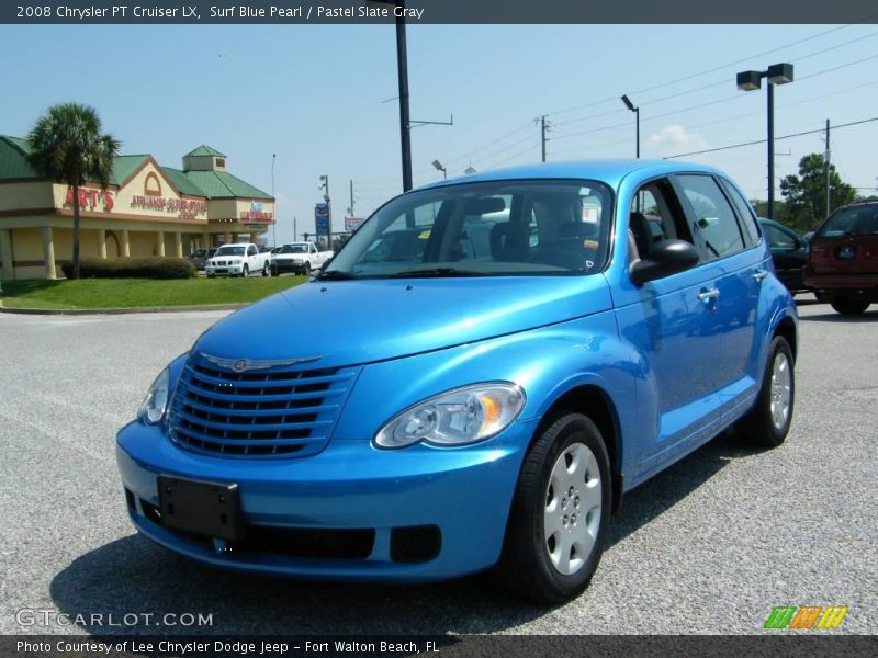 Surf Blue Pearl / Pastel Slate Gray 2008 Chrysler PT Cruiser LX