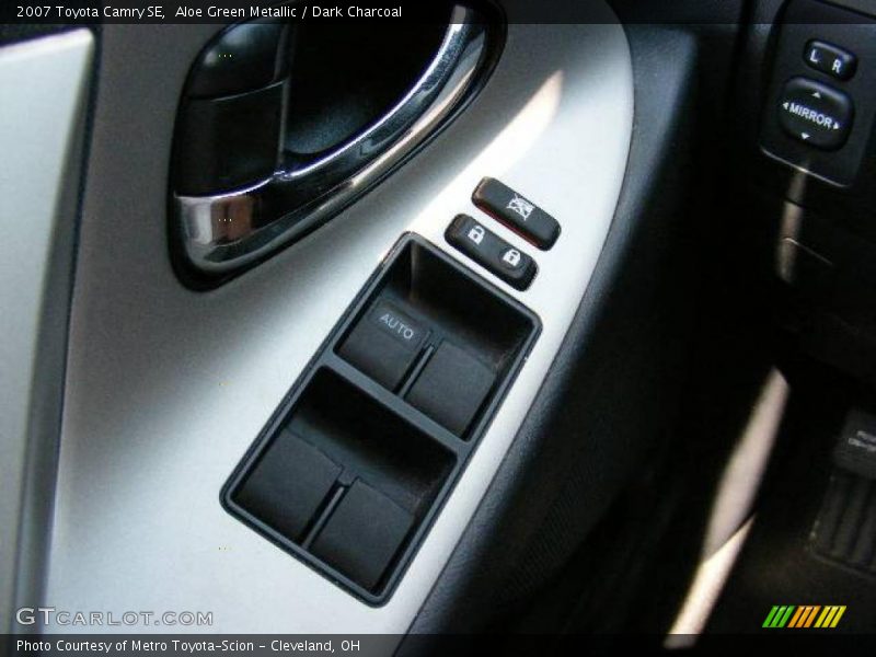 Aloe Green Metallic / Dark Charcoal 2007 Toyota Camry SE