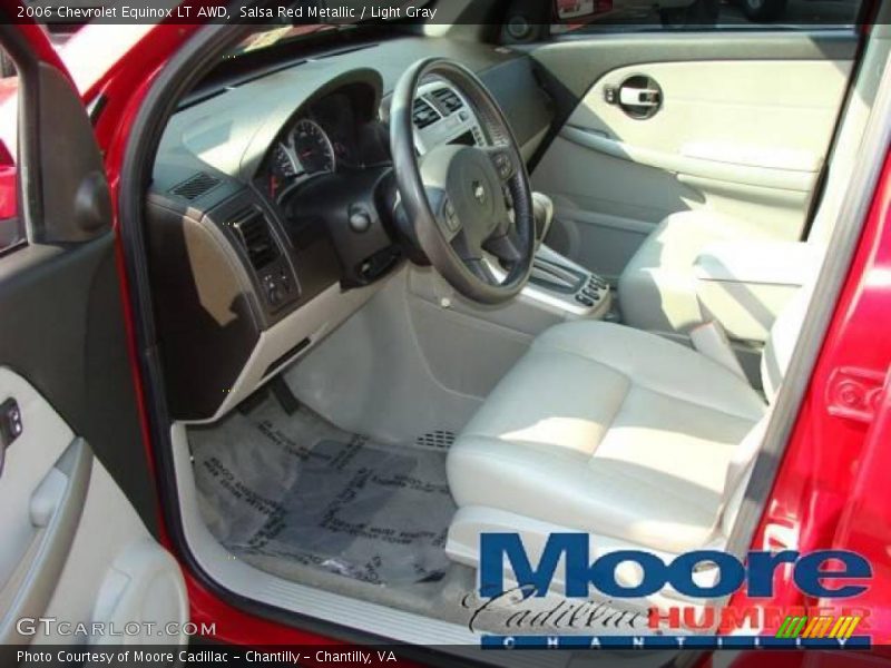 Salsa Red Metallic / Light Gray 2006 Chevrolet Equinox LT AWD