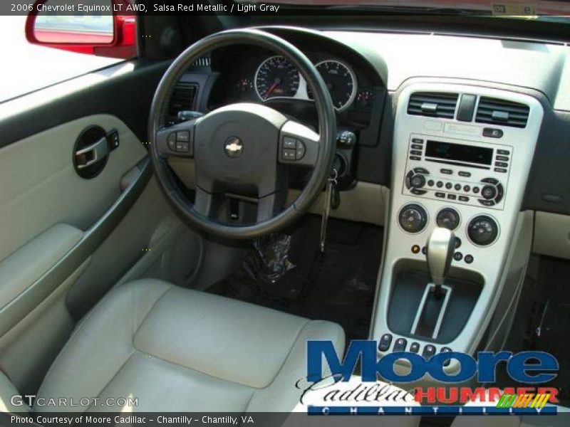 Salsa Red Metallic / Light Gray 2006 Chevrolet Equinox LT AWD