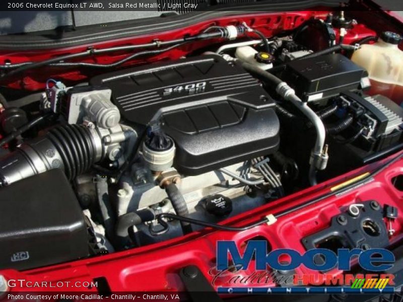 Salsa Red Metallic / Light Gray 2006 Chevrolet Equinox LT AWD