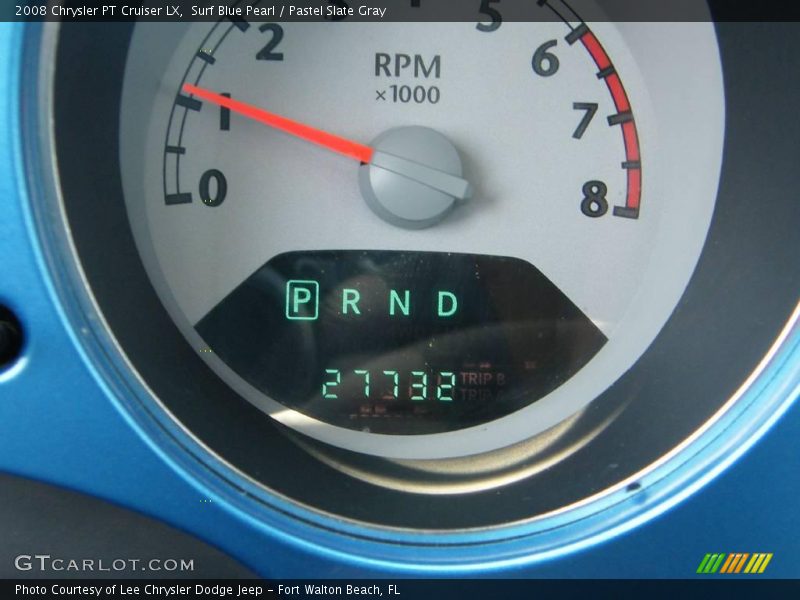 Surf Blue Pearl / Pastel Slate Gray 2008 Chrysler PT Cruiser LX