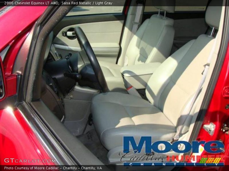 Salsa Red Metallic / Light Gray 2006 Chevrolet Equinox LT AWD