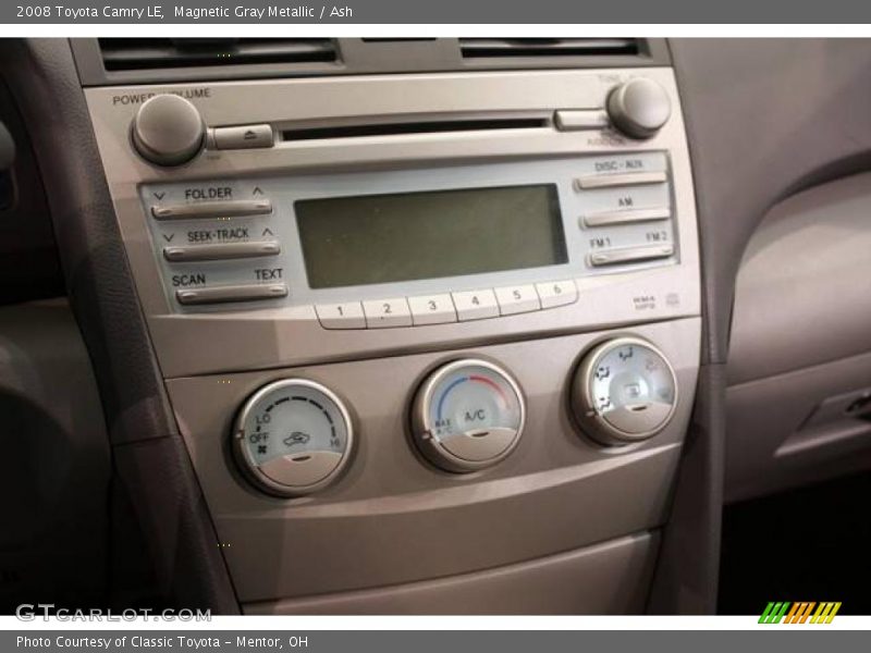 Magnetic Gray Metallic / Ash 2008 Toyota Camry LE