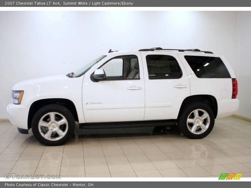 Summit White / Light Cashmere/Ebony 2007 Chevrolet Tahoe LT 4x4