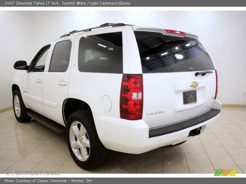 Summit White / Light Cashmere/Ebony 2007 Chevrolet Tahoe LT 4x4