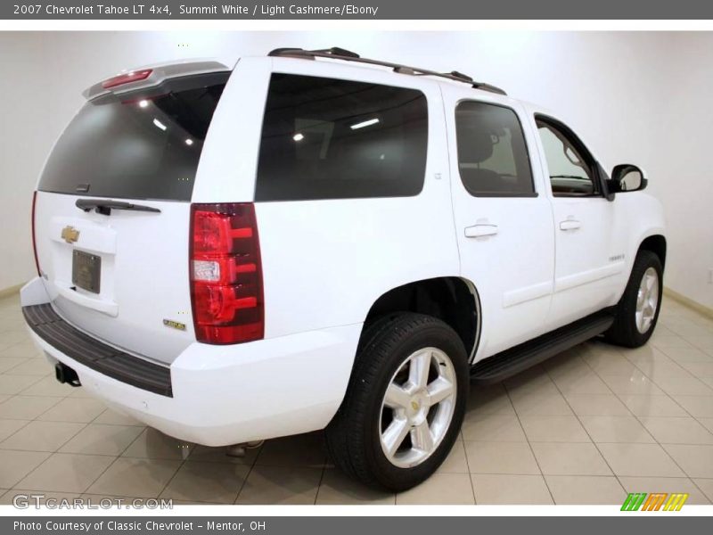 Summit White / Light Cashmere/Ebony 2007 Chevrolet Tahoe LT 4x4