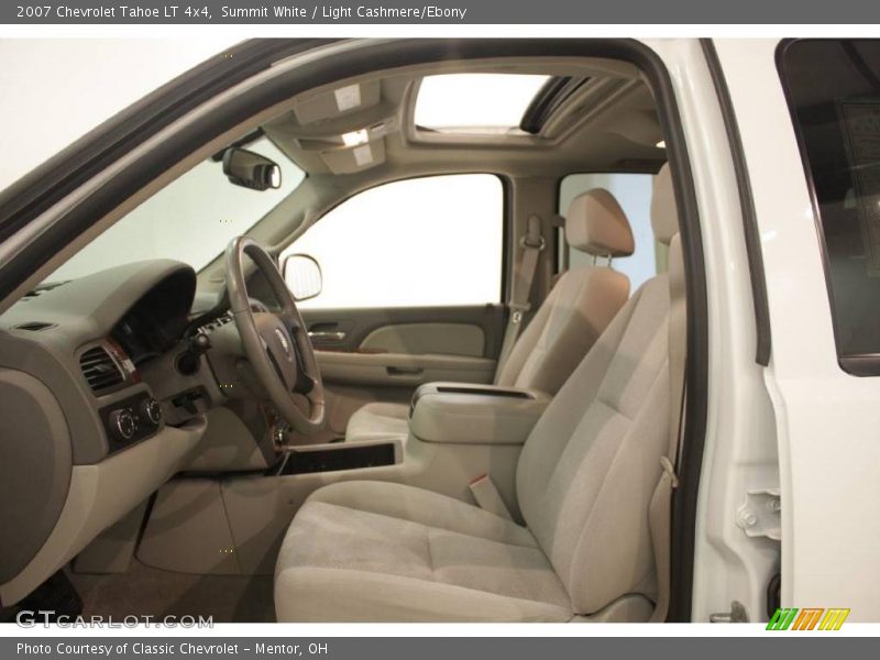 Summit White / Light Cashmere/Ebony 2007 Chevrolet Tahoe LT 4x4