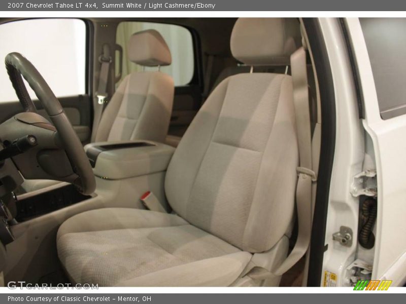 Summit White / Light Cashmere/Ebony 2007 Chevrolet Tahoe LT 4x4