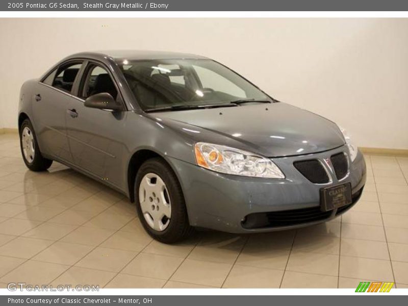Stealth Gray Metallic / Ebony 2005 Pontiac G6 Sedan