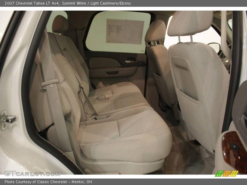 Summit White / Light Cashmere/Ebony 2007 Chevrolet Tahoe LT 4x4