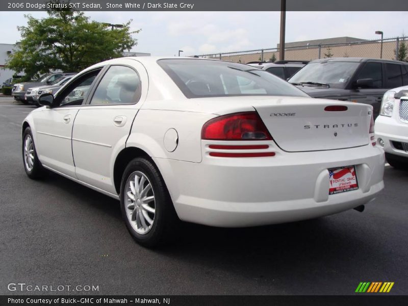 Stone White / Dark Slate Grey 2006 Dodge Stratus SXT Sedan