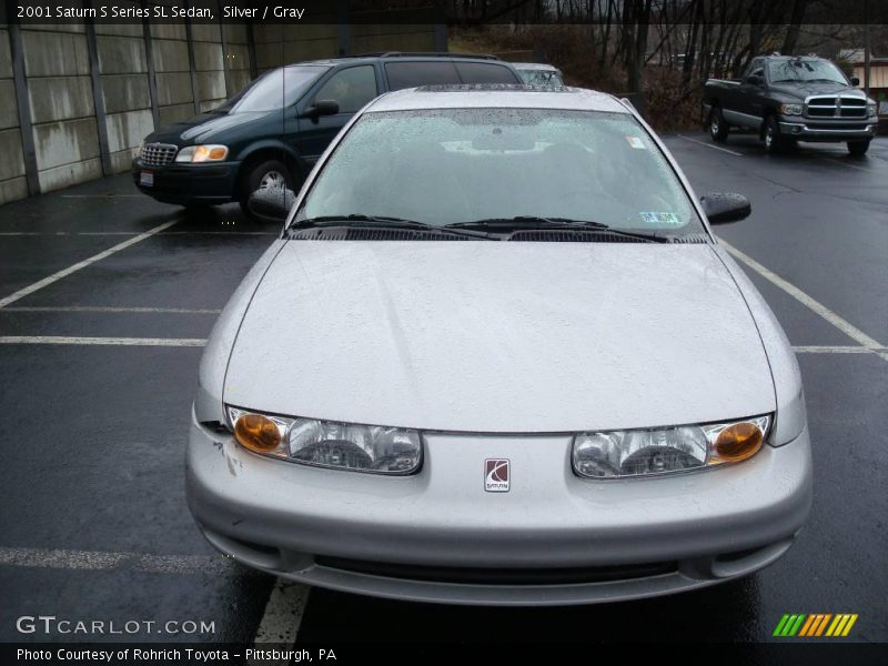 Silver / Gray 2001 Saturn S Series SL Sedan