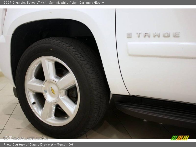 Summit White / Light Cashmere/Ebony 2007 Chevrolet Tahoe LT 4x4