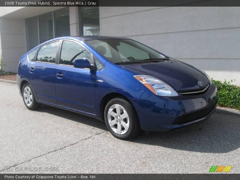 Spectra Blue Mica / Gray 2008 Toyota Prius Hybrid