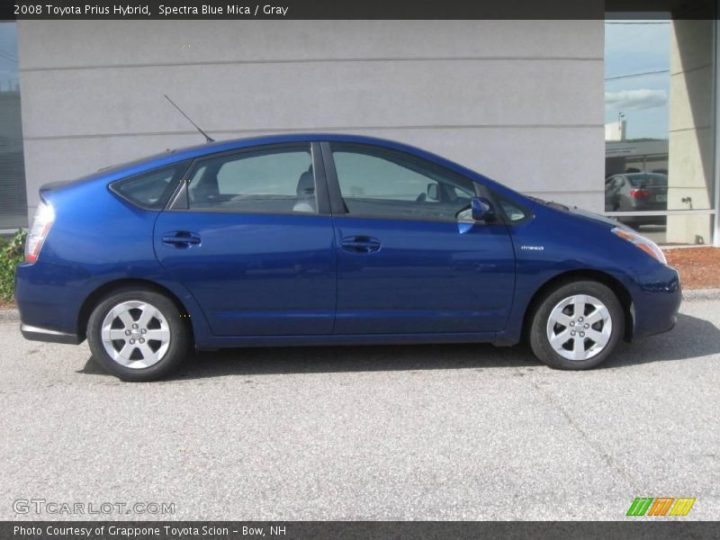 Spectra Blue Mica / Gray 2008 Toyota Prius Hybrid