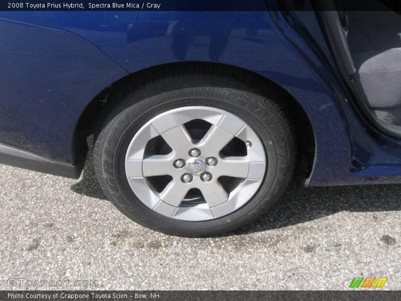 Spectra Blue Mica / Gray 2008 Toyota Prius Hybrid