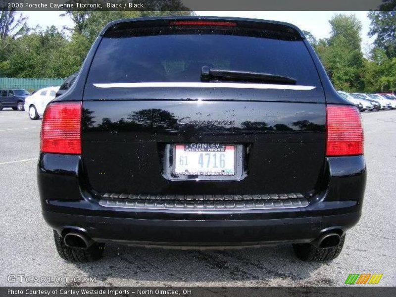Black / Black 2006 Porsche Cayenne Tiptronic