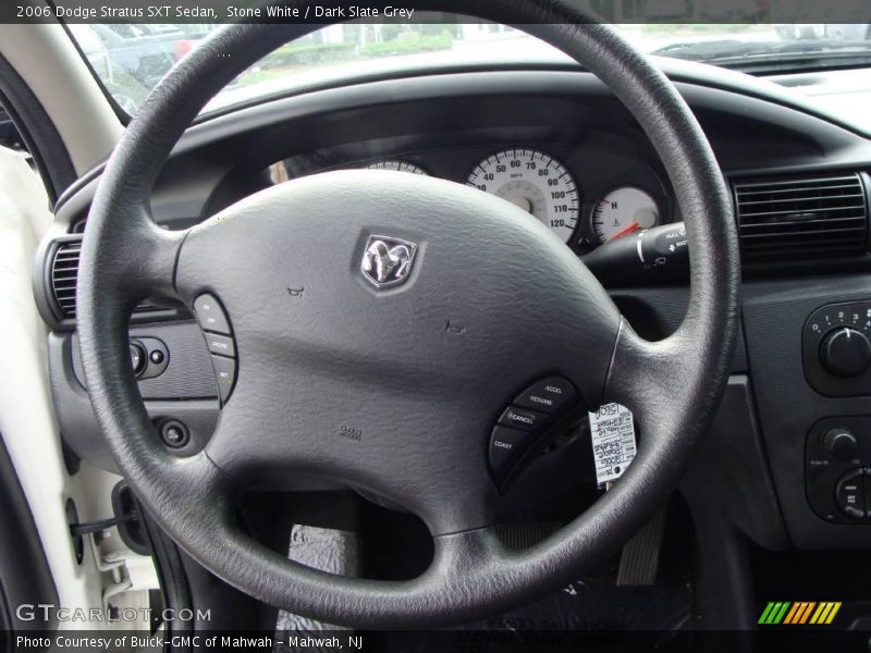 Stone White / Dark Slate Grey 2006 Dodge Stratus SXT Sedan