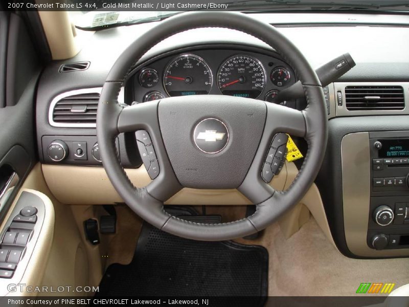 Gold Mist Metallic / Light Cashmere/Ebony 2007 Chevrolet Tahoe LS 4x4